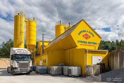 Výroba betónových zmesí - Čadca, Kysucké Nové Mesto